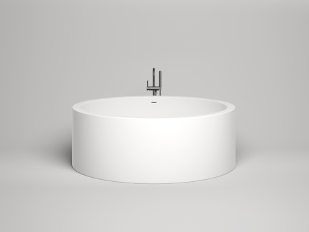 Ванна из литьевго мрамора Salini ISOLA 101111G 200х200 отдельностоящая круглая